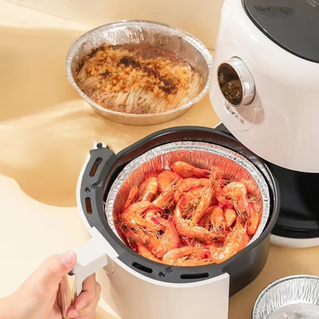 25+25 GRATIS | AirCrisp | Wiederverwendbare Airfryer-Folieneinsätze