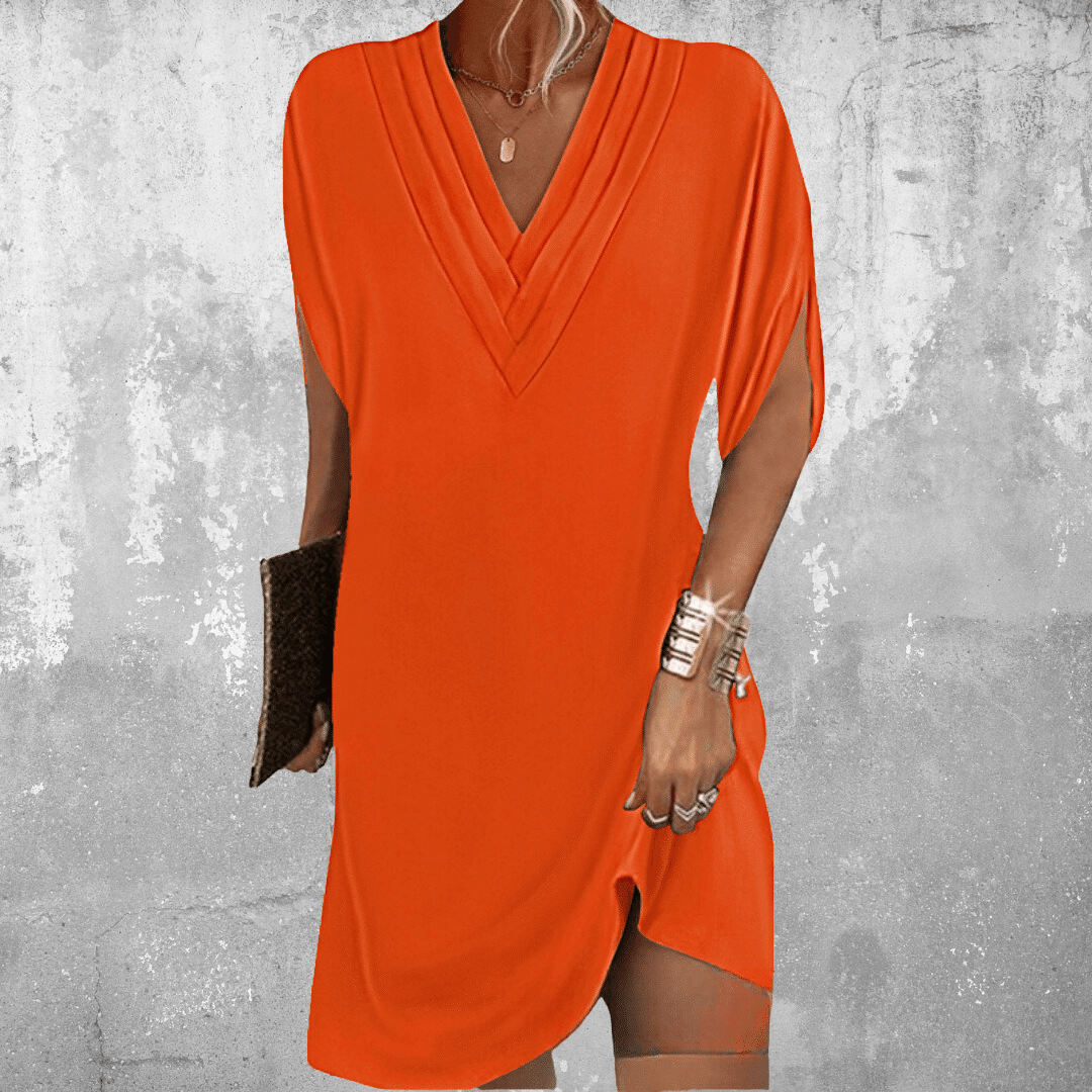 Meline – Stilvolles Kleid mit Bauchbedeckung