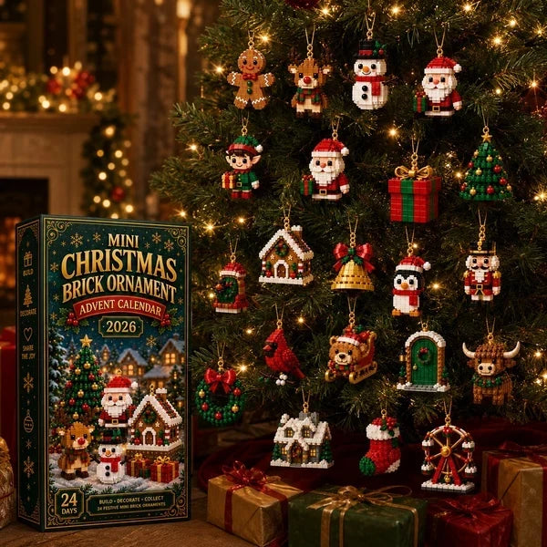 Adventskalender zum Bauen | 24 Mini-Bauprojekte | Hängeornamente