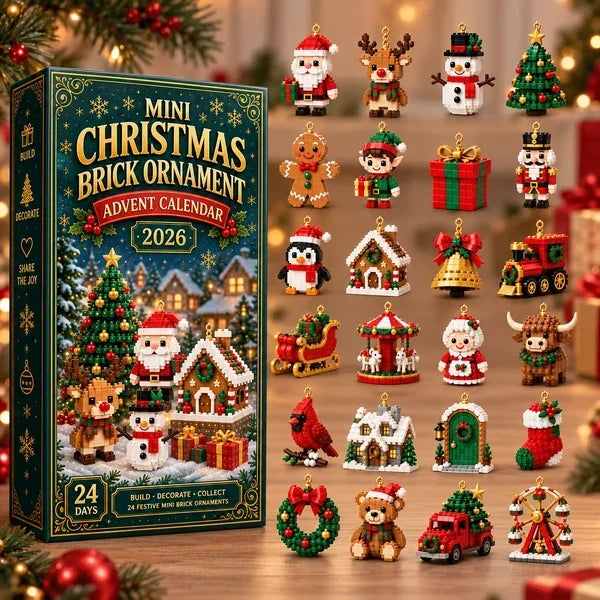 Adventskalender zum Bauen | 24 Mini-Bauprojekte | Hängeornamente