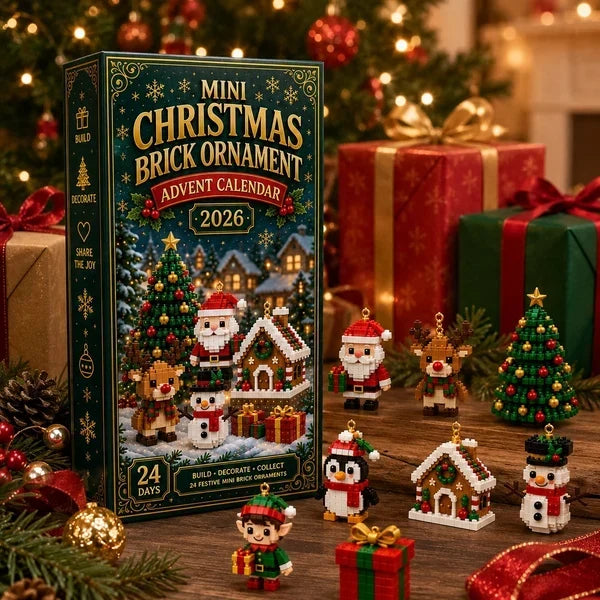 Adventskalender zum Bauen | 24 Mini-Bauprojekte | Hängeornamente