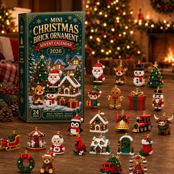 Adventskalender zum Bauen | 24 Mini-Bauprojekte | Hängeornamente