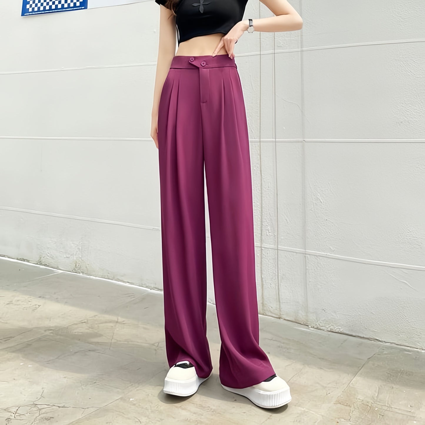 Paula - Hoch taillierte Hose