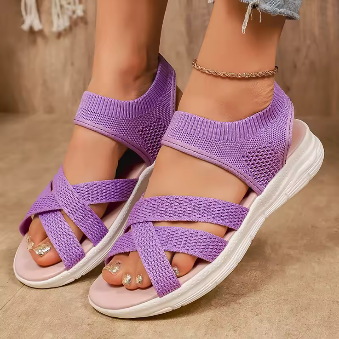 Lucia | Ultra Flex Stricksandalen