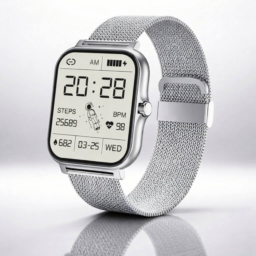 Smartwatch | Herzfrequenz und Schlafüberwachung | Bluetooth | Velnova