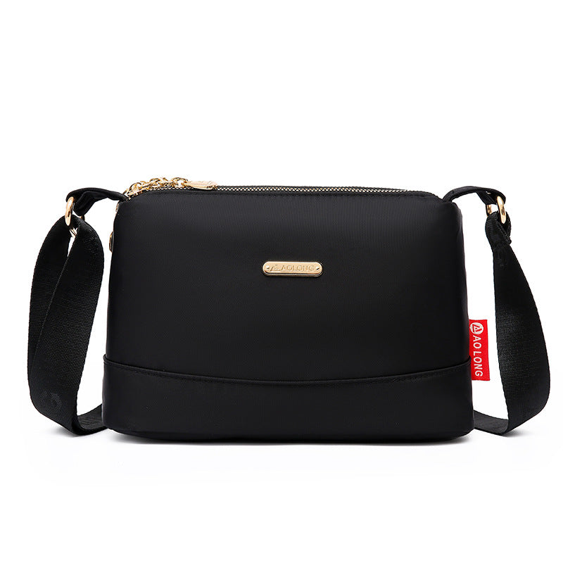 PrintEase - Damen Umhängetasche mit Multi-Taschen-Design