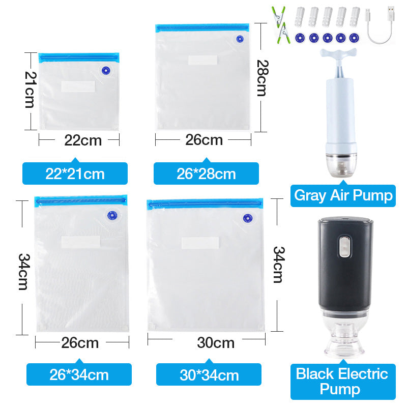 FreshLock | Küchen-Vakuumversiegelungsbeutel-Set für maximale Frische