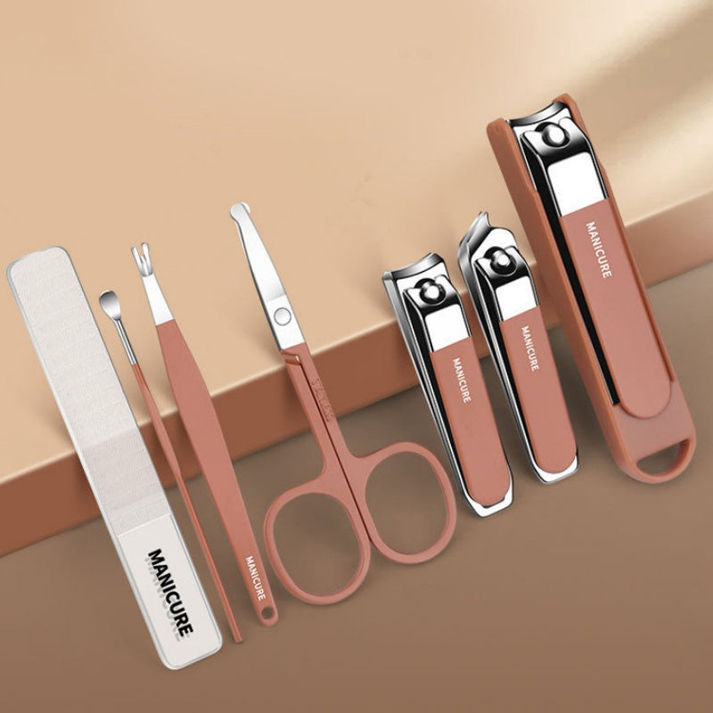 Tragbares 7-in-1-Pflegeset