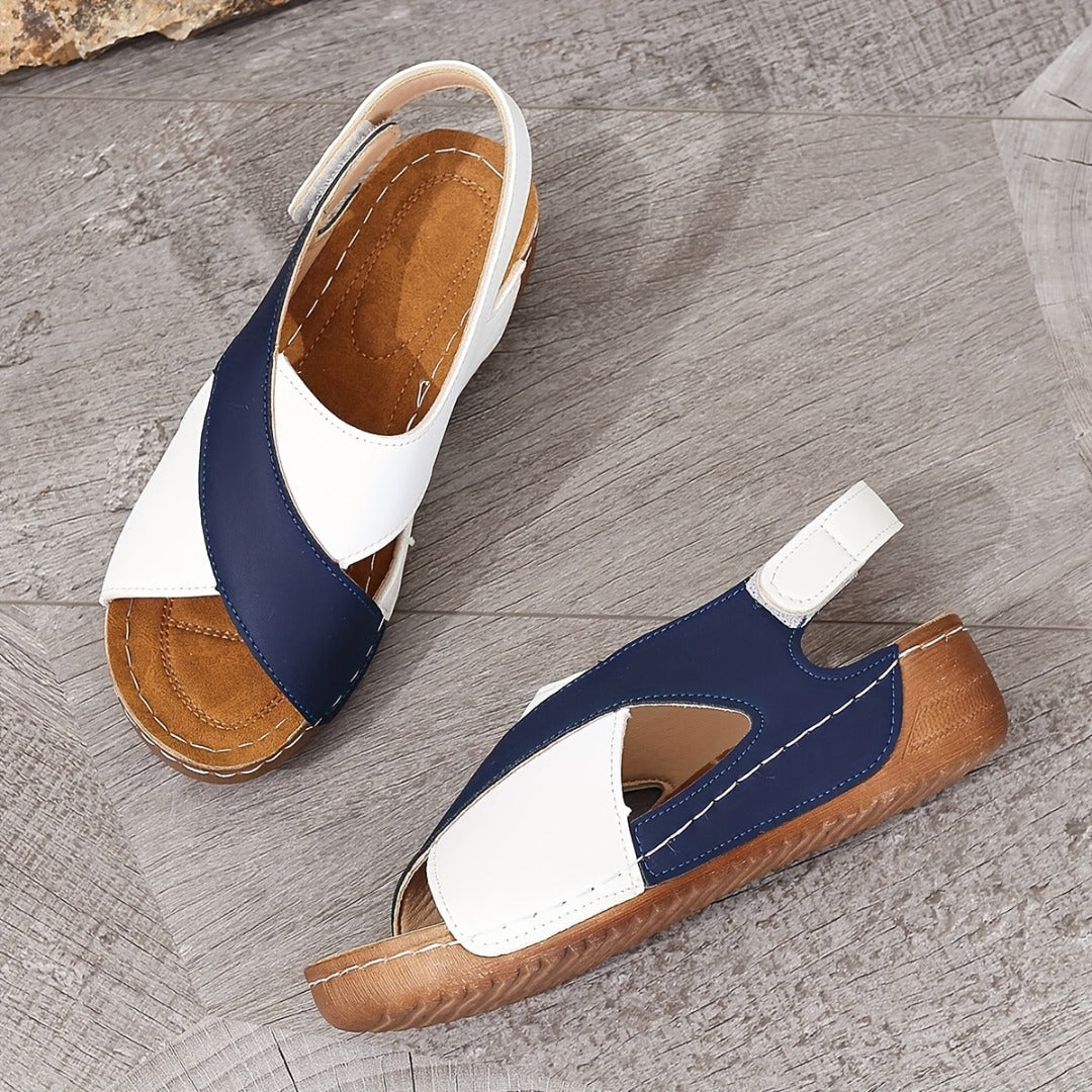 50% Rabatt | Ultra-bequeme orthopädische Sandalen mit schrägem Absatz für Frauen