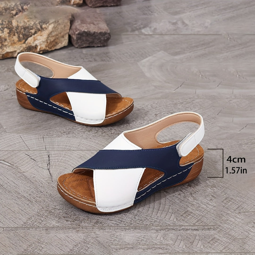 50% Rabatt | Ultra-bequeme orthopädische Sandalen mit schrägem Absatz für Frauen