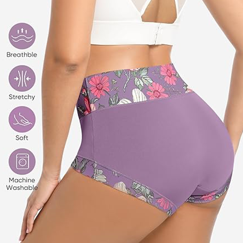 FloraFit Damenhöschen mit hoher Taille – Komfort & femininer Stil in perfekter Harmonie