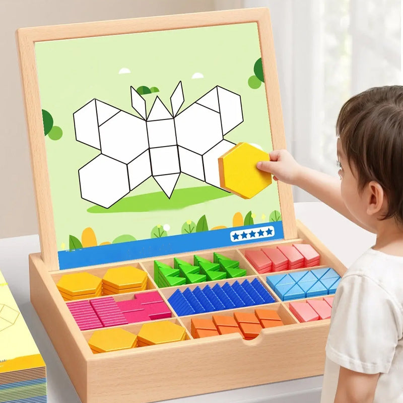 MagniPlay – Magnetisches Holzpuzzle-Spiel | 50% RABATT
