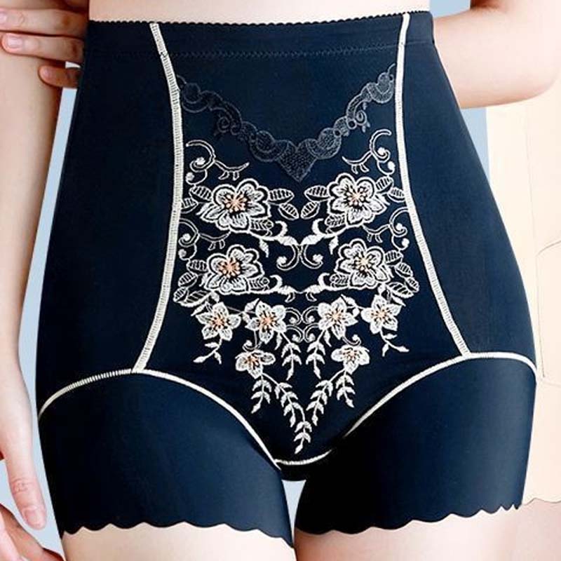 Grace – Bestickter High-Waist Bauchweg-Slip