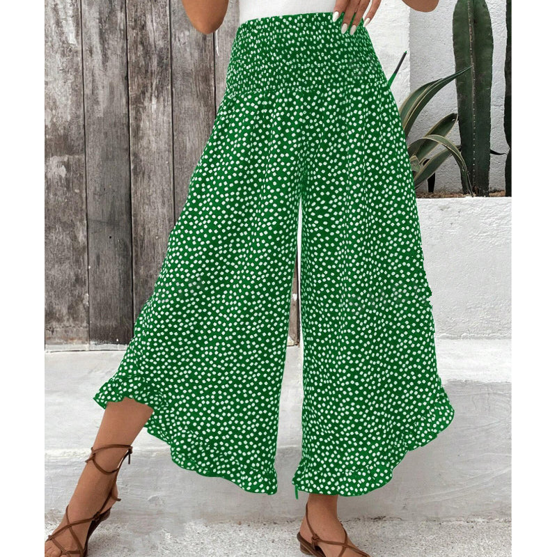 Brezy – Damenhose mit Hoher Taille und Weitem Bein