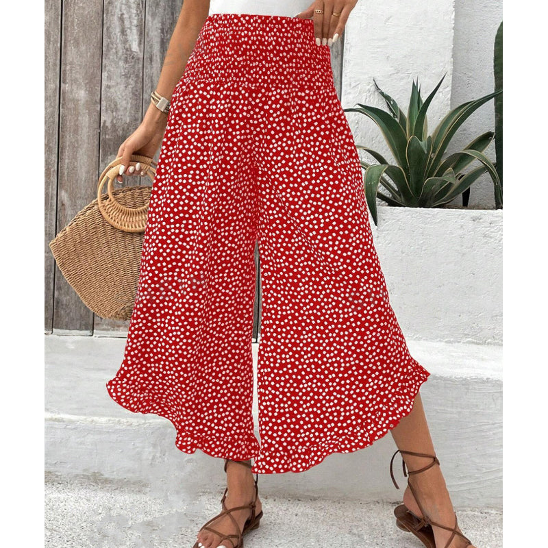 Brezy – Damenhose mit Hoher Taille und Weitem Bein