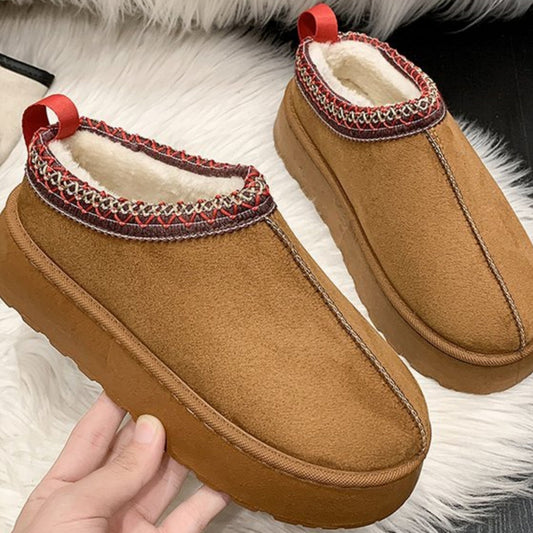Theresia - Warme Schnee Stiefel mit dicker Sohle