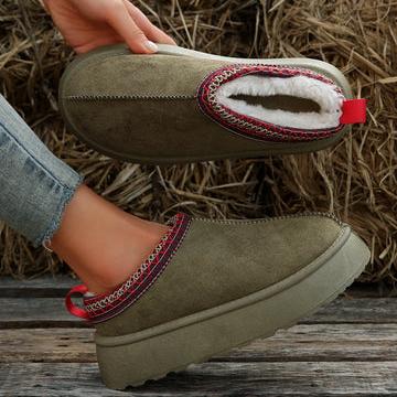 Theresia - Warme Schnee Stiefel mit dicker Sohle
