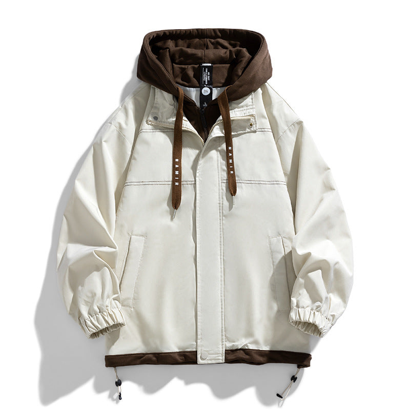 Übergangsjacke Herren mit Kapuze