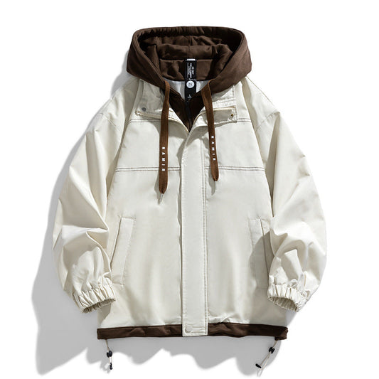 Übergangsjacke Herren mit Kapuze