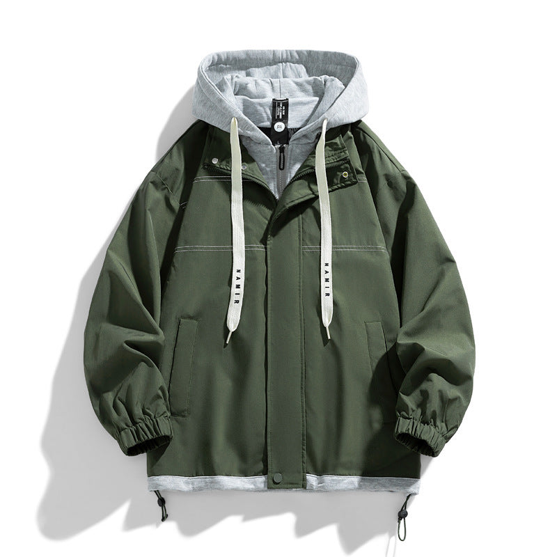 Übergangsjacke Herren mit Kapuze