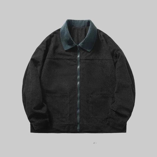 Cordjacke Herren mit Reißverschluss