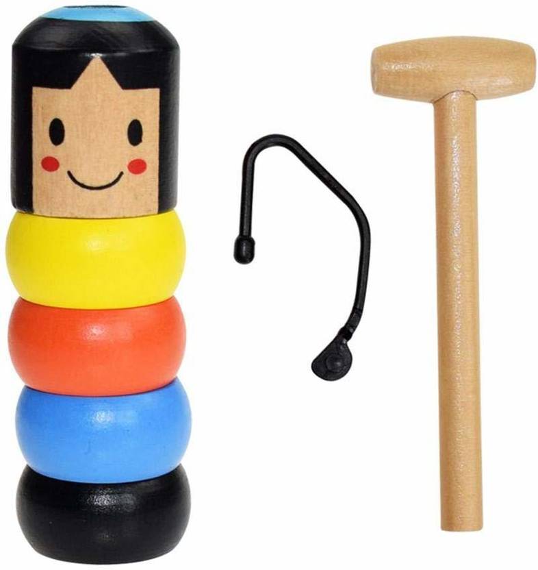 Magisches Holzspielzeug – Die Puppe, die immer wieder aufsteht!