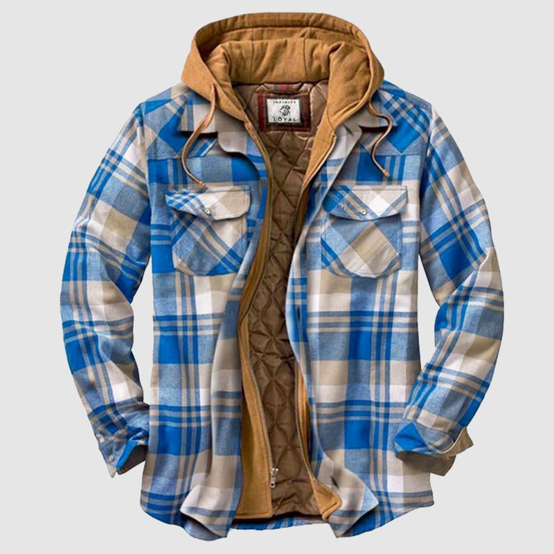 FINN | Robuste Holzfällerjacke mit warmem Innenfutter