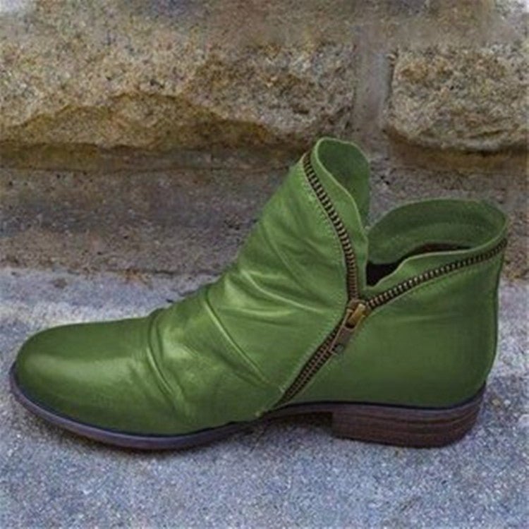 50% RABATT | Brigitte - Schicke Leder-Stiefel [Letzter Tag Rabatt]