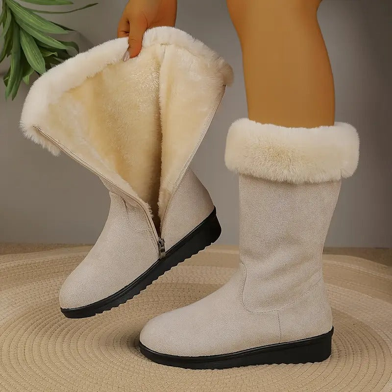 Winterstiefel Damen Reißverschluss