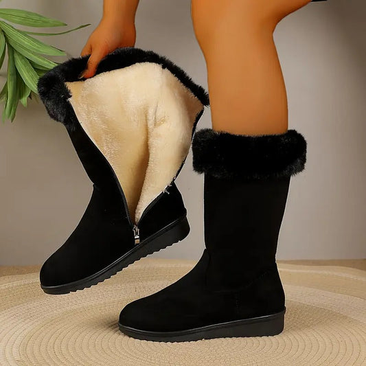 Winterstiefel Damen Reißverschluss