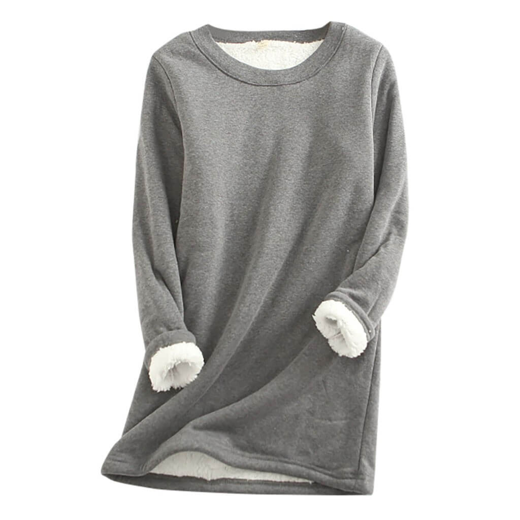 Keanna | Strickpullover mit Rundhalsausschnitt