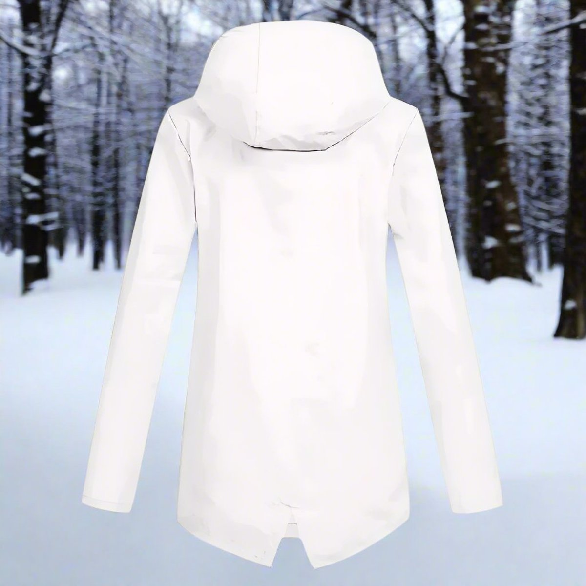 Lorraine | Wasserdichte Langjacke mit Kapuze