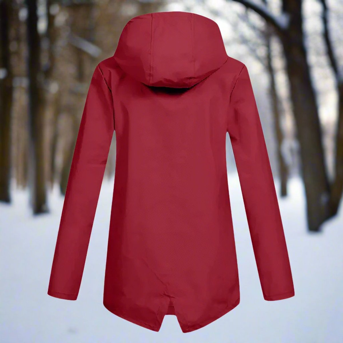 Lorraine | Wasserdichte Langjacke mit Kapuze