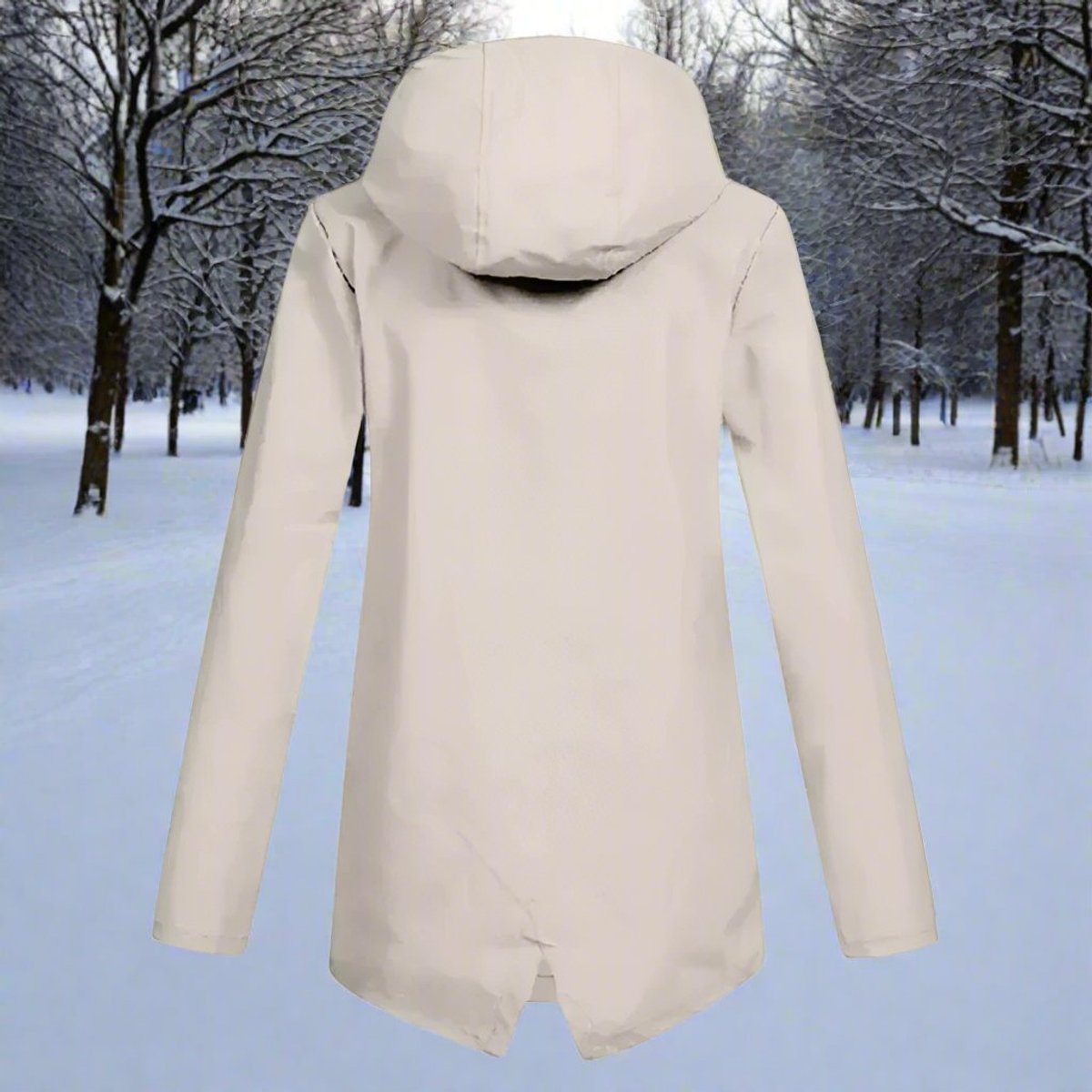 Lorraine | Wasserdichte Langjacke mit Kapuze