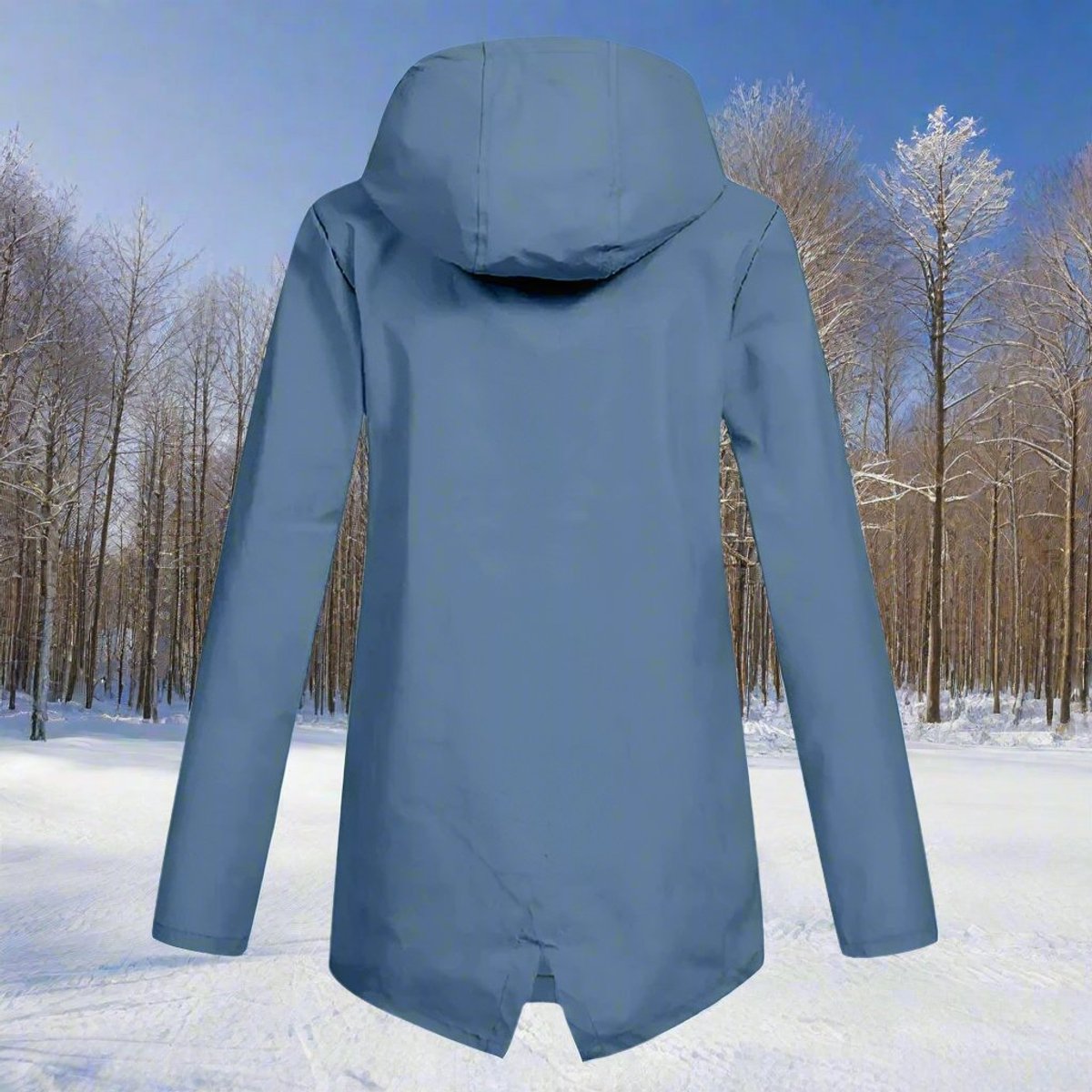 Lorraine | Wasserdichte Langjacke mit Kapuze