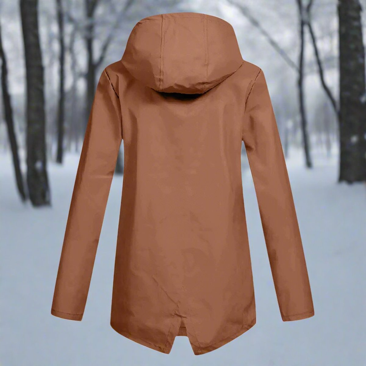 Lorraine | Wasserdichte Langjacke mit Kapuze